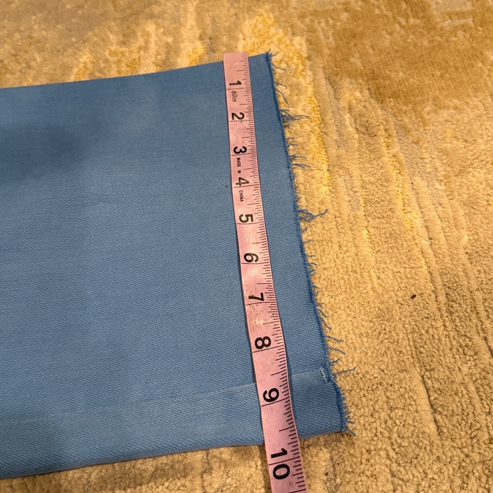 Judy Blue Wide Leg Crop high rise Garment Dyed sky Blue Jeans brand new size 28 - Picture 12 of 12